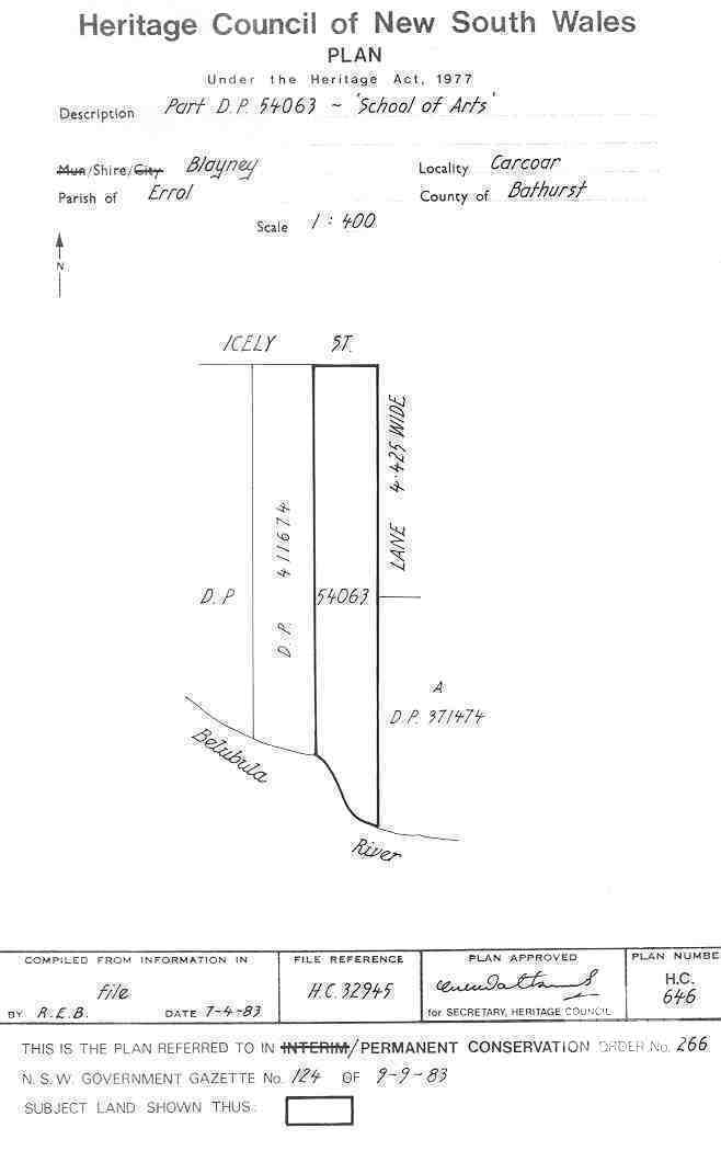 PCO Plan Number 266