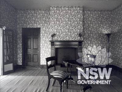 Interior of Cooma Cottage.