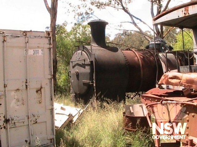 Locomotive 23 (boiler) - Hunter Valley Railway Trust - Rothbury Colliery