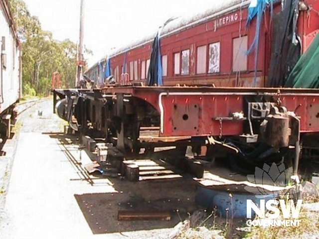 Locomotive 23 (chassis) - Hunter Valley Railway Trust - Rothbury Colliery