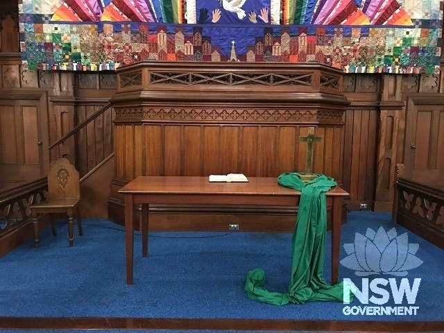 Interior of Bathurst City Uniting Church