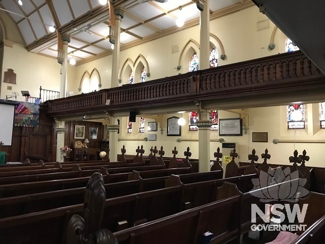 Interior of Bathurst City Uniting Church