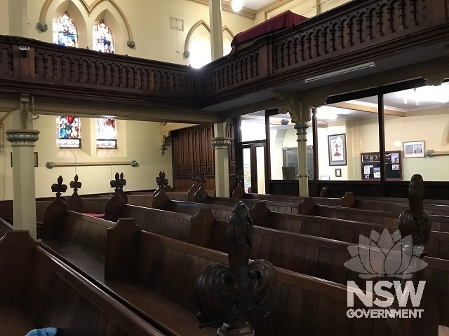 Interior of Bathurst City Uniting Church