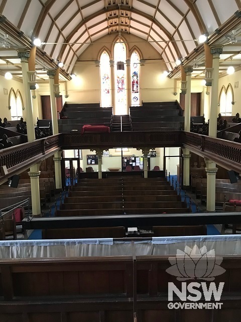 Interior of Bathurst City Uniting Church