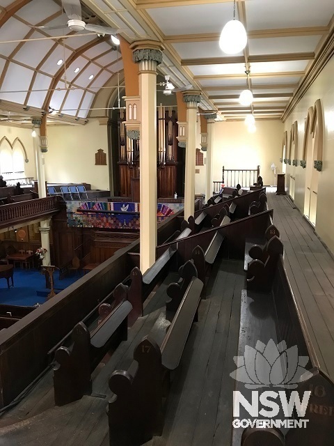 Interior of Bathurst City Uniting Church