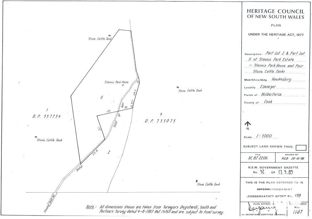 PCO Plan Number 1587