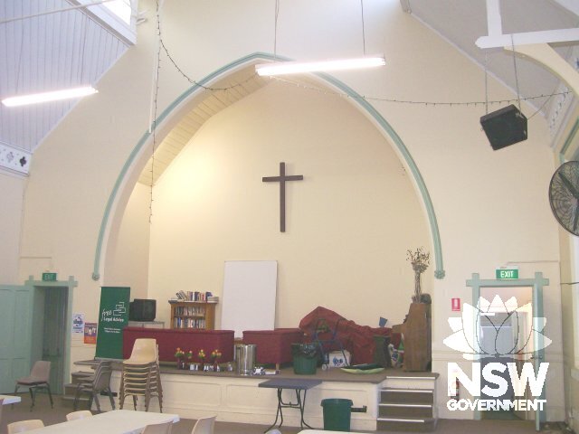 Interior Newtown Uniting Church- Mission Hall