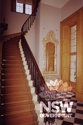 View of staircase.