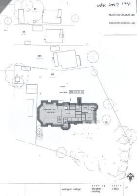 Essington College site plan