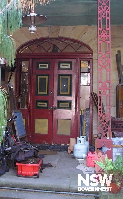 Nelson Lodge - Front Door