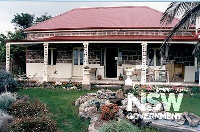 Front verandah of Courunga.