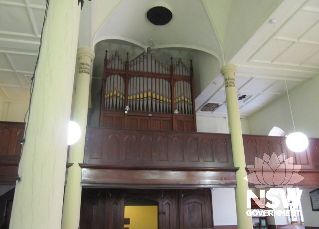 Pipe organ - 1880. Made by Brindley and Foster of Sheffield, England.