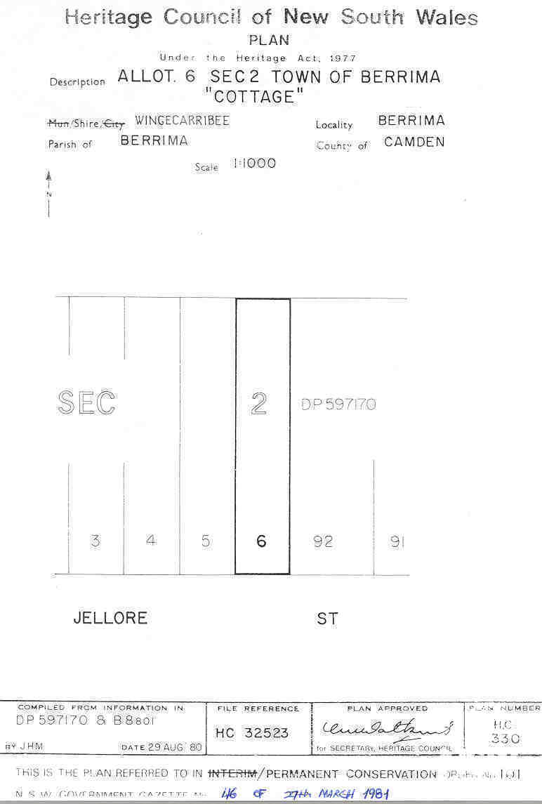 PCO Plan Number 101