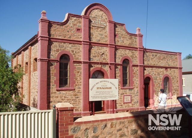 Façade of the Broken Hill Synagogue