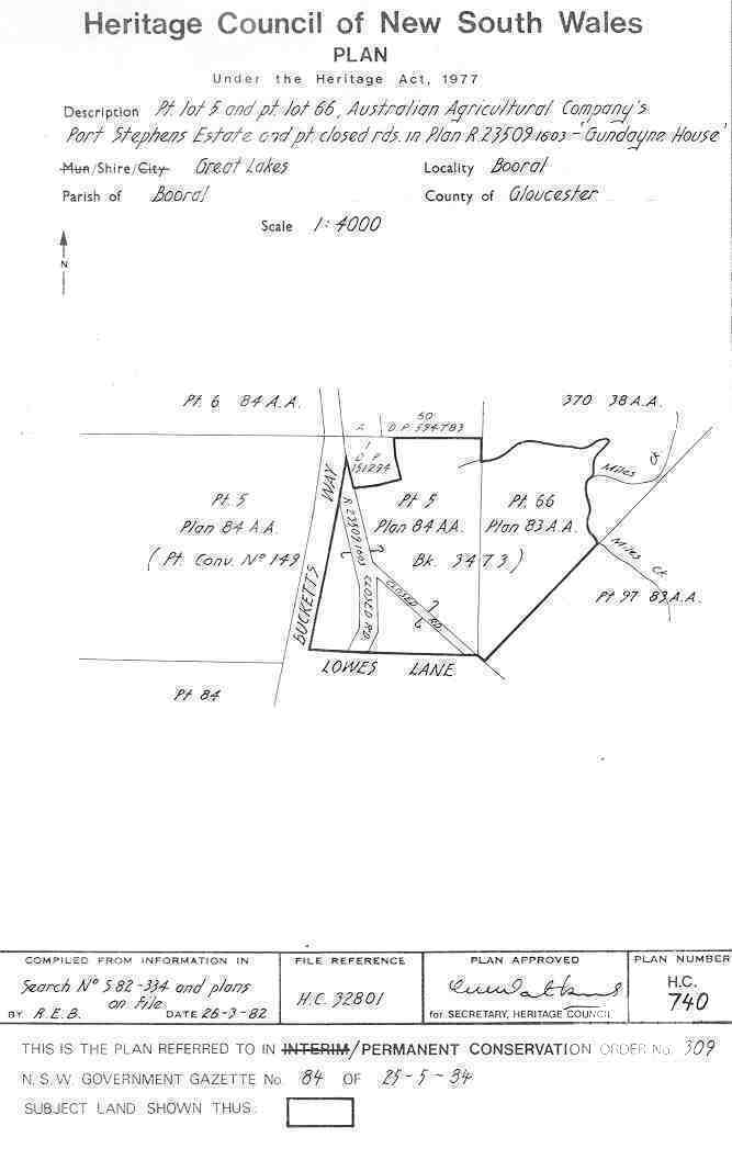 PCO Plan Number 309