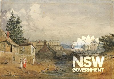 Old Tank Stream Sydney, 1852? (CALL NO:SSV1/1852?/2)