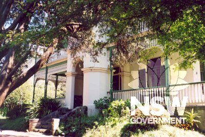 Woodlands (formerly Inglewood) front elevation viewed from the south east, 2002.