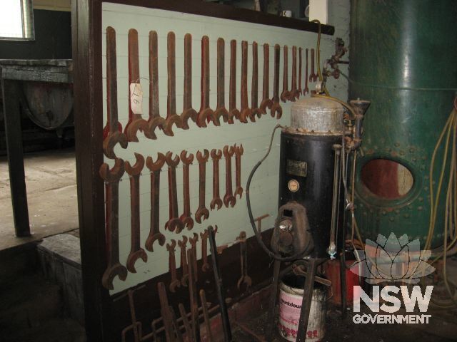 Part of movable heritage collection associated with operation of power station