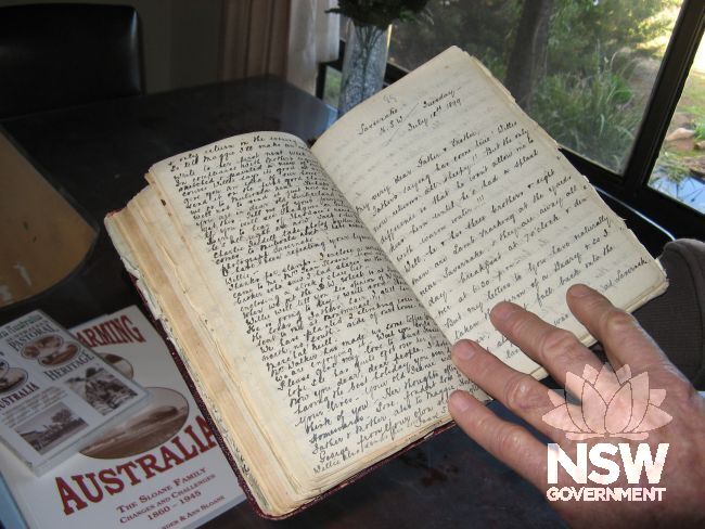 Granmother's diaries held at  Savernake