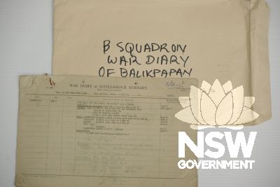 B Squadron 1st Armoured Regiment War Diaries of Balikpapan Campaign 1945