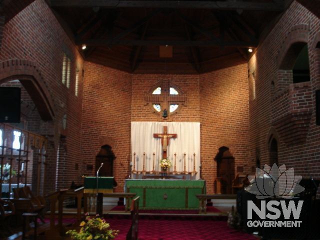 View of the Chancel of St. Ambrose Church