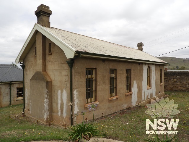 Old Gundagai Gaol, Hospital Block looking southeast.