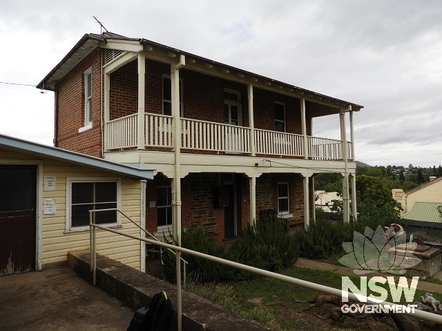 Old Gundagai Gaol, Gaoler's Residence looking southwest.