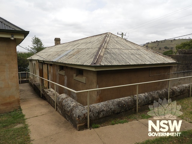 Old Gundagai Gaol, Cell Block looking south.