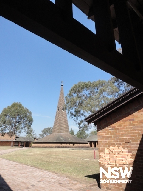 Chapel viewed from student common room.