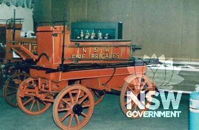 Shand Mason No.1 Manual Fire Engine at Museum of Fire, Penrith NSW