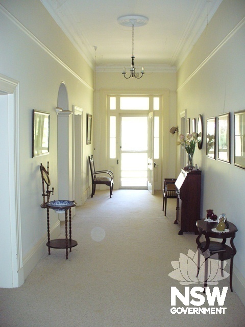 Avoca Homestead Stone Wing - hallway