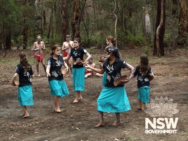 Performers at the Aboriginal Place celebration