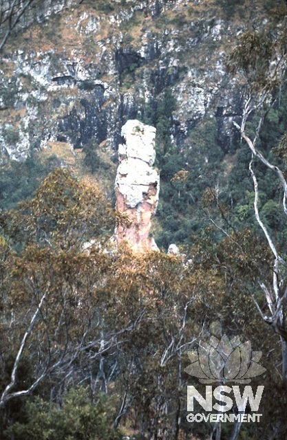 Devil's Chimney Aboriginal Place is located in rugged bushland