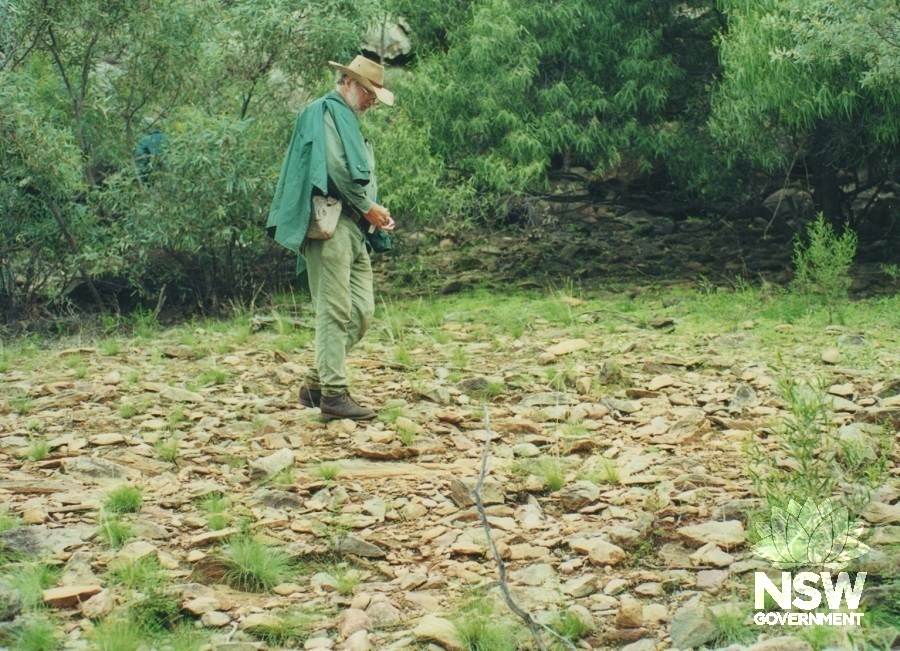 original 1895 kitchen of caretake'rs cottage, on west side of cottage, used for cooking family gathering meals and christmas puddings until 1940s