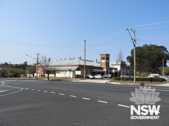 Young Community Arts Centre (formerly Young Public School) looking northeast.