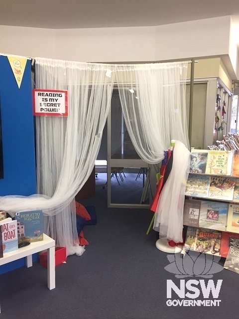 Ashbury Public School Library Binishell Reading Nook