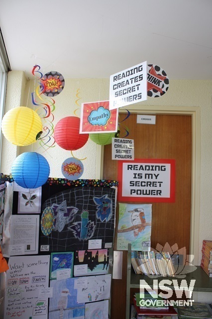 Ashbury Public School Library Binishell - secret powers!