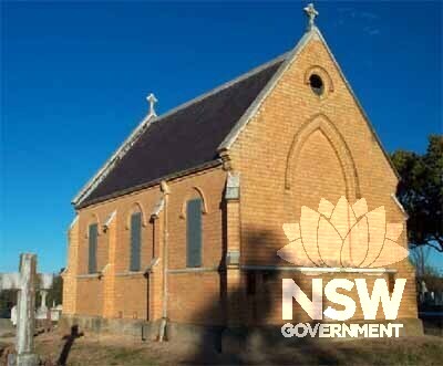Catholic Chapel and crypt where 14 Catholic priest's interred.