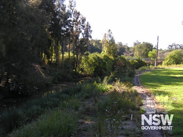 Wolli Creek from Coolibah Reserve at end of Hannam Street