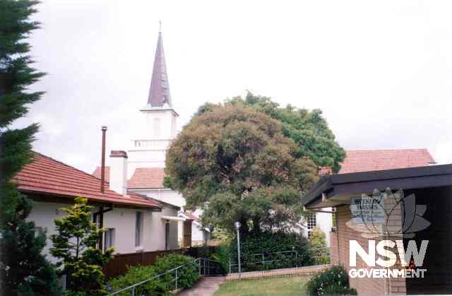 Spire from Salisbury Street.