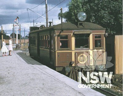 42-Foot Rail Motor following 1950s rebuilds.