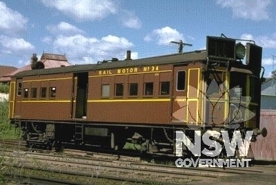 42-Foot Rail Motor following 1950s rebuilds