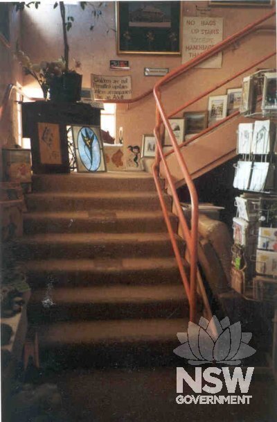 Staircase to the gallery, 1998