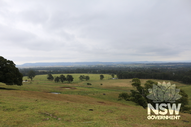 View south west towards the Nepean River.