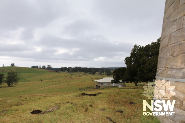 View of One Tree Hill from the mill tower.