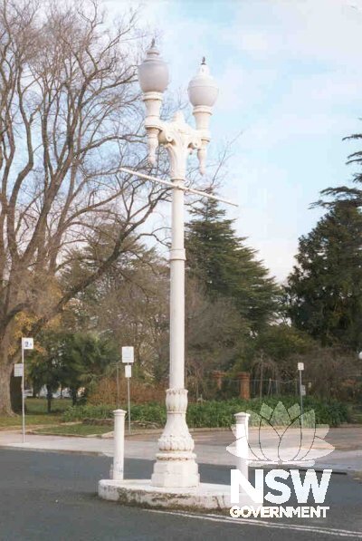 Typical Bathurst street lamp