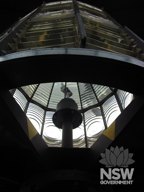 Lantern of Sugarloaf Point Lighthouse