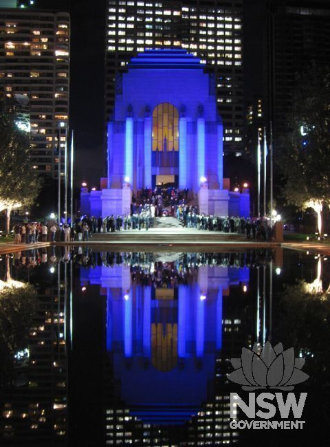 ANZAC Memorial - evening of 75th Anniversary Celebrations