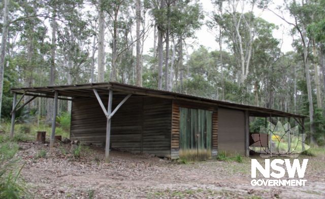 Building formerly used for tanalith timber processing at Penders