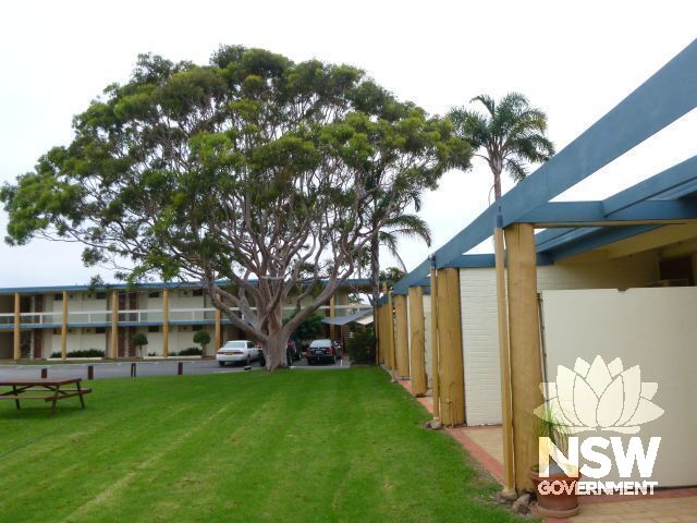 The Black Dolphin Motel at Merimbula was commissioned by David Yencken and designed by Robin Boyd in 1958. Its use of timber pole construction was echoed in both Penders and Baronda.